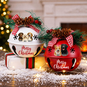 Personalized Pet Photo Christmas Bell Ornament,Custom 2026 Jingle Bell, Xmas Star Bell ornament, Bell ornament custom, Noel Decor, Xmas Gift da03d4ea-4674-413b-8bbe-76a1cab30f82-banner-3.png