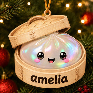 Personalized Glitter Dumpling Ornament, Acrylic Squishy Style Christmas Ornament, Custom Name Ornament, Kids Christmas Gift, Holiday Decor da1e763d-4d94-4576-ad29-cb47b3b675a2-4.jpg