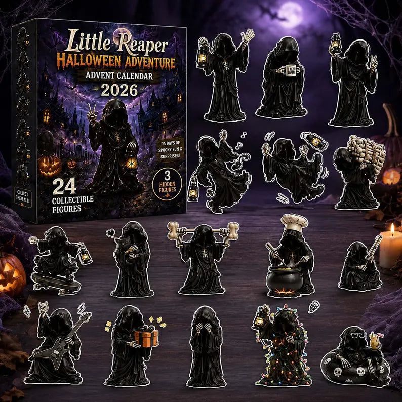 Halloween Countdown Calendar 2026, 24-Day Surprise Gift Box Containing a Mini Acrylic Flat Figure, Cute Ghost or Haunted House Set, 4 Styles da7eee2d-3eed-478a-a127-bc2bb328be6d-bbh-1-.webp