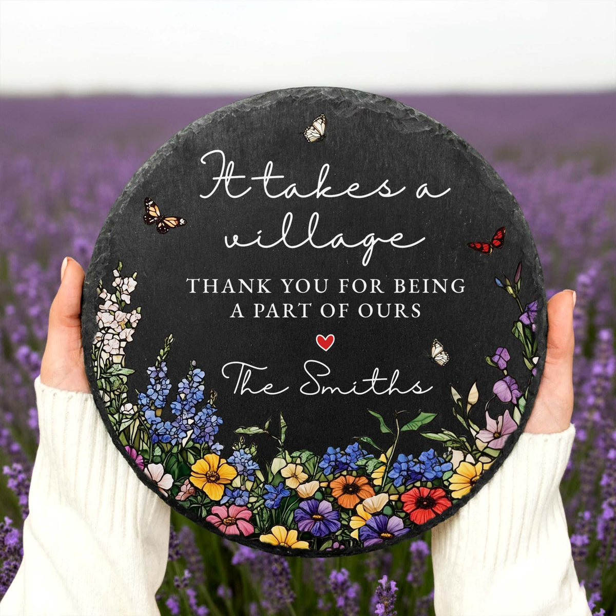 Personalized Garden Stone Thank You Gift, CustomTeacher Appreciation Gift for Caregiver, It Takes a Village Neighbor Gift, Nanny Gifts da9af3f9-28ae-4148-b107-624f2d8f72d9-9.jpg