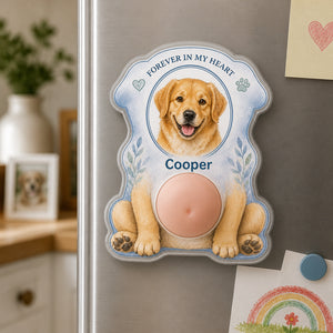 Pet Memorial Portrait Magnet – Watercolor Arch - Personalized Acrylic Refrigerator Magnet - Soft Rubber Belly da9fde0d-1cf1-4489-895a-675f69cb7f91.jpg
