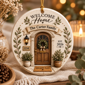 Personalized Neutral 3D Ceramic Home Ornament - Custom Family Name & House Number dac98d14-fd51-400e-a098-23960678b27f-ede16373-dab6-4af2-ac33-6661dcdcf8db.png