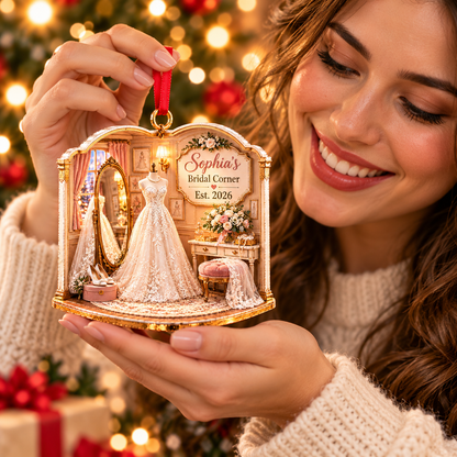 Personalized Bridal Corner Christmas Ornament – Custom Bride Name & Year, Bride-to-Be Gift, Wedding Keepsake, Bridal Shower Gift for Her dae267d4-7ea0-4410-a661-565298604fa0-Image-Oct-22-2026-11_59_06-AM-2.png