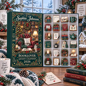 Personalized Book Lover Advent Calendar, Christmas Ornament Set, 24 Day Reading Countdown, Cozy Library Decor, Gift 2026 for Bookworms Gift dae46e1a-2b3a-459a-847e-744ba807af57-gdgdrtfyhrty.jpg