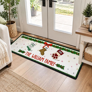 Custom Family Christmas Together Runner Rug, Personalized Holiday Kitchen Mat, Grandparent Home Decor Housewarming Gift, New Home Xmas Gift db238d8e-887a-4f0c-93c0-a7149ebc3162-4.jpg