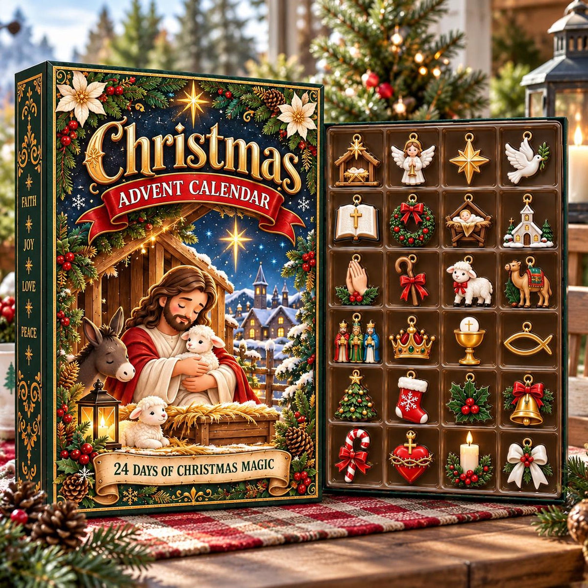 Christian Christmas Advent Calendar, 24 Days Nativity Ornaments, Religious Collectibles (Blind Box) db36ea45-8bdf-44c0-94a4-eedd5dfd1525-il_1588xN.8580101953_eh17.jpg