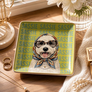 Chic Pet Cameo Trinket Tray – Photo to Illustration + Name - Personalized Jewelry Plate db543e41-8315-4fef-8845-592d20c629bc.jpg
