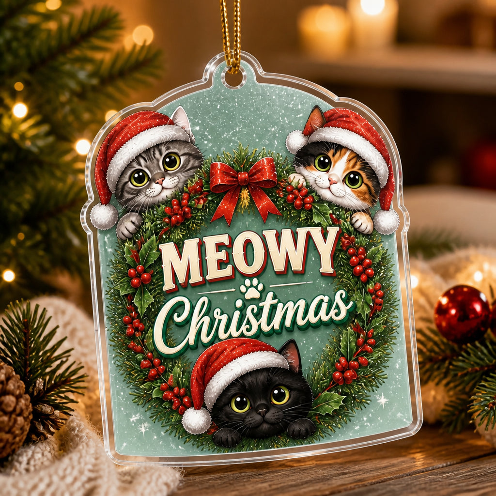Meowy Christmas Cats – Transparent Acrylic Ornament - Personalized Transparent Acrylic Ornament db6d99f6-e29a-42ca-9108-149a8ab35719.jpg