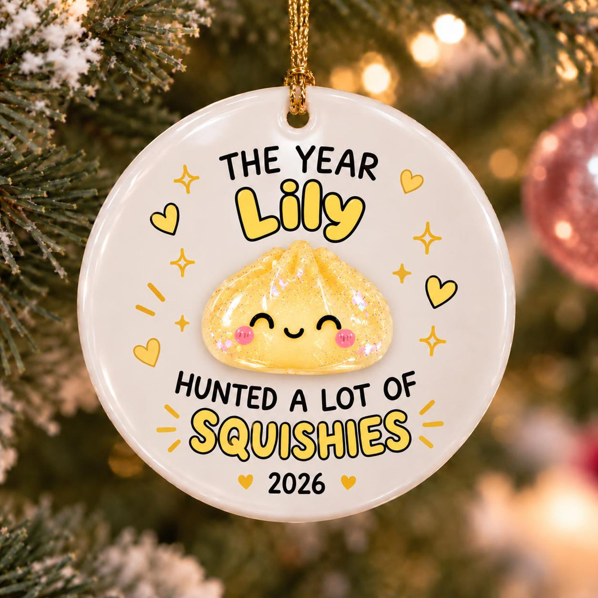 Viral Squishy Ornament, Squishy Lover Christmas Gift, Custom Name Ornament, Squishy Hunting Keepsake, Kids Christmas Ornament 2026, db84f5d4-6807-44a6-9f5f-ae3703d720e5-3.jpg