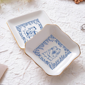 Personalized Bestie Photo Jewelry Dish, Toile De Jouy Jewelry Dish, Wedding Gift for Couple, Bridesmaid Gift db8f4b4e-2568-48b2-973a-d053fbce4397-5.png