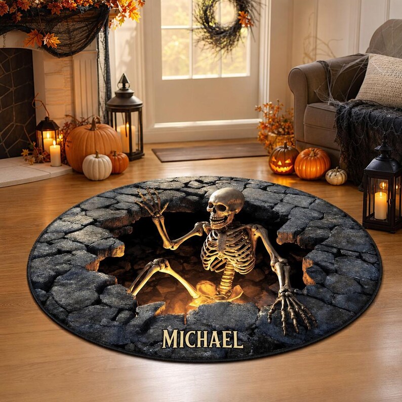 Personalized Skeleton Round Rug Custom Name Skull Floor Mat 3D Hole Illusion Gothic Halloween Decor Non Slip Living Room Bedroom Rug Gift db970941-0e07-43f5-a370-131b74871028-dsfsddffrre-2-.jpg