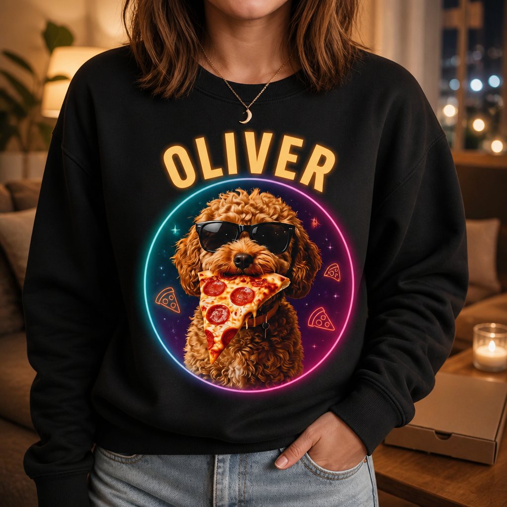 Custom Pet Pizza Night Sweatshirt - Personalized Sweatshirt db9cc443-6581-4714-9922-fcaf6435bcb3.png