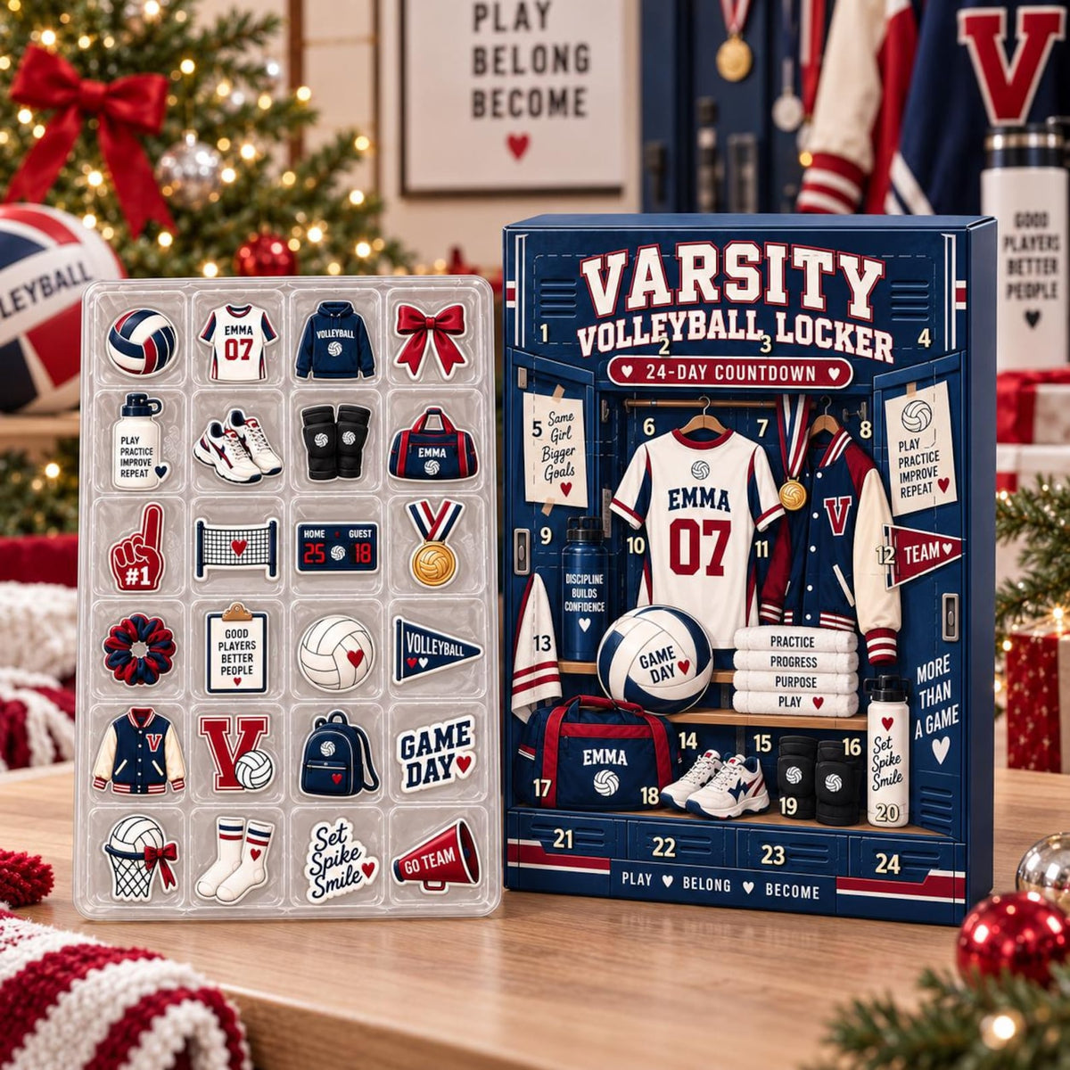 Personalized Volleyball Advent Calendar, 24 Day Sports Countdown, Custom Name Athlete Gift YAA.CAN dba20dac-1551-4f41-9967-509498ece18f-il_1588xN.8591207814_3r7v.jpg