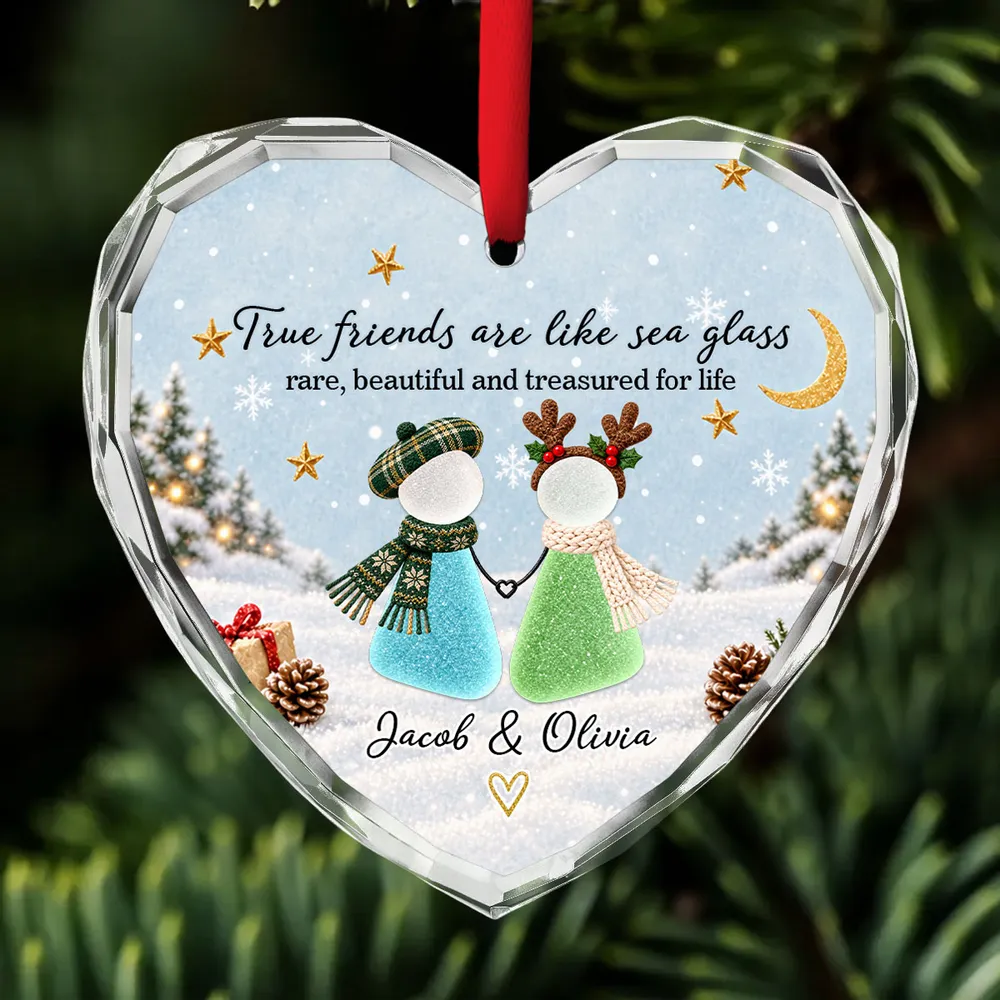 True Friends Are Like Sea Glass - Personalized Glass Ornament - Christmas Gift For Friends, Besties, Sisters dbc3fe28-831b-401a-86e6-c71af487c481-2_converted.png