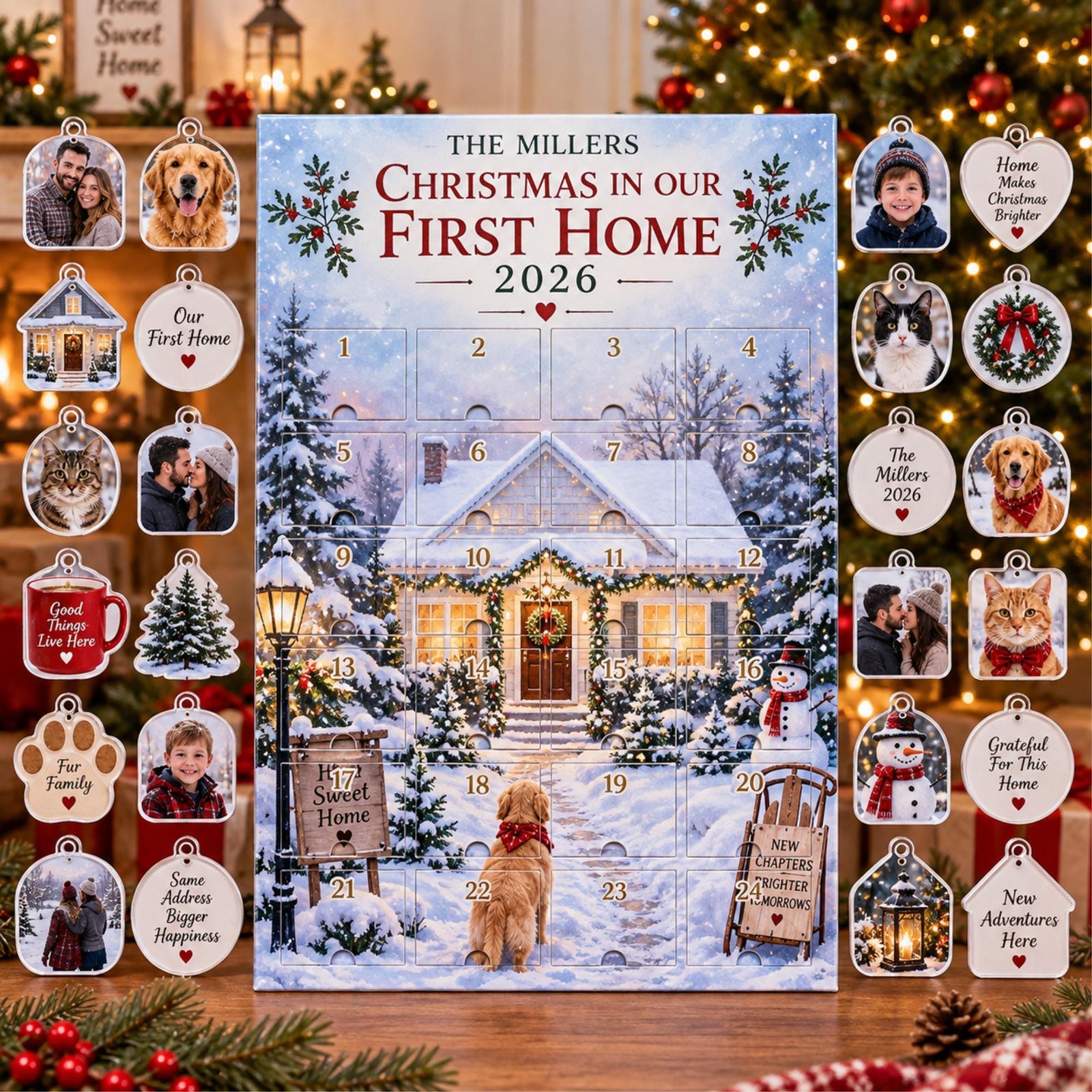 Personalized New Home Advent Calendar with 24 Custom Photo Acrylic Ornaments, First Christmas in Our Home Gift, Housewarming Gift for Couple dbce28ce-e97a-40f6-9991-ff8580e40cc9-il_fullxfull.8638000343_h3sy.jpg