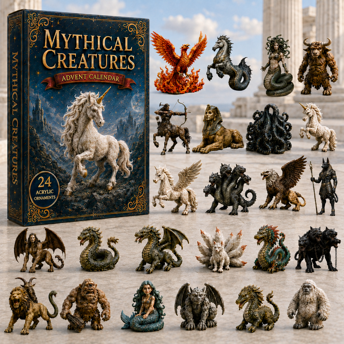 Mythical Creatures Advent Calendar 2026 - 24-Day Festive Countdown, Acrylic Charms Blind Box - Gift For Fantasy Lovers dc35cc7d-0827-4c17-8391-2b254d6822b3-Mythical-Creatures.png