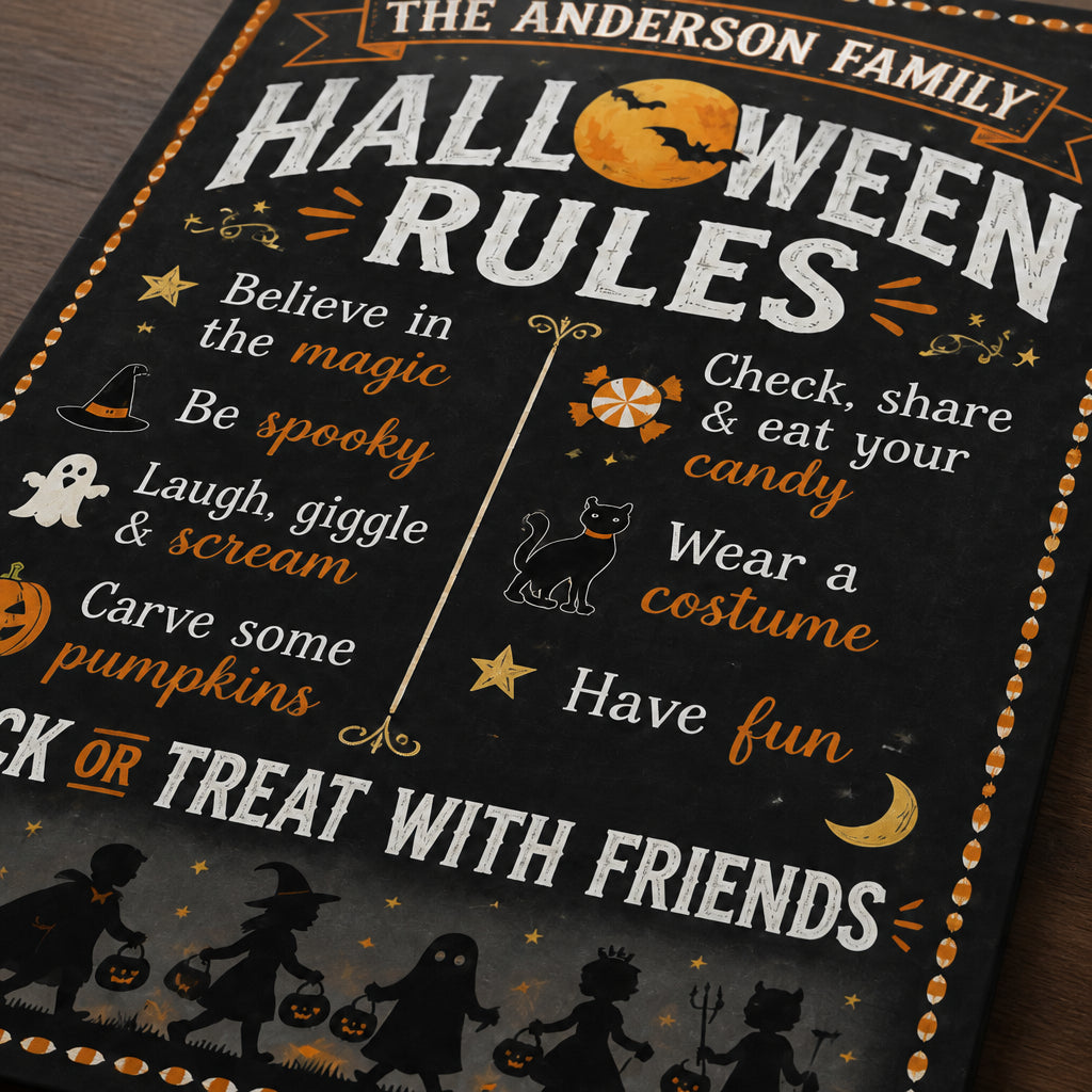Personalized Family Halloween Rules Canvas - Personalized Canvas dc44e3b6-65bc-469b-9985-c7eef96119f5.jpg