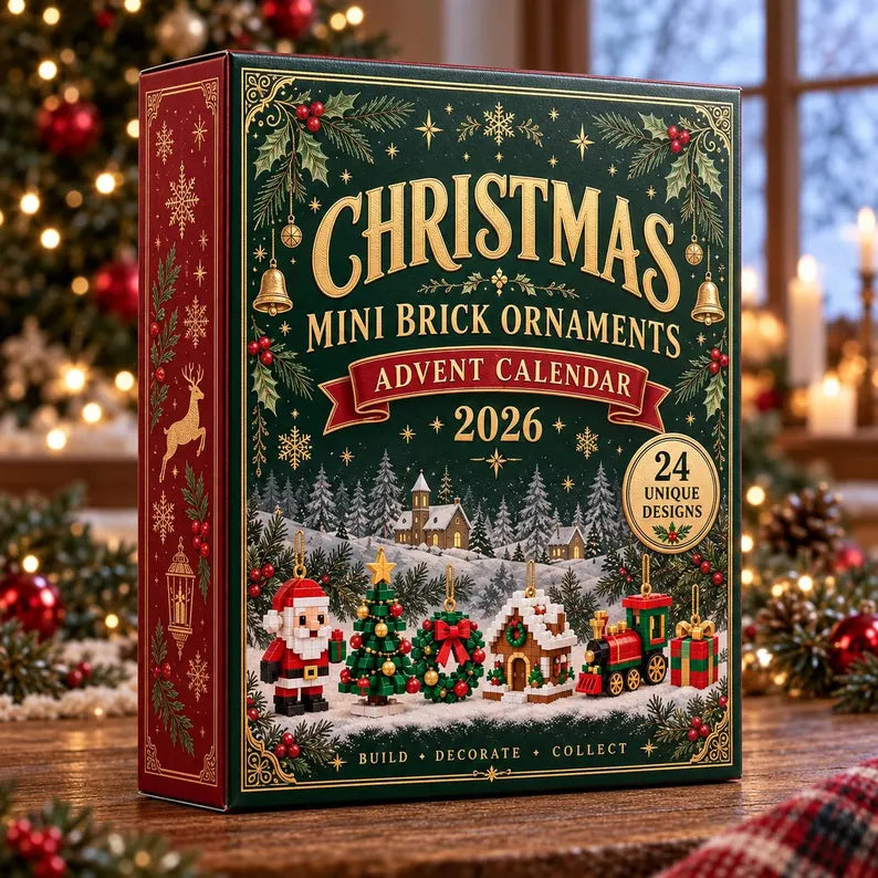 Christmas Mini Brick Ornament Advent Calendar 2026, 24 Unique Holiday Building Figures, Christmas Decoration Set dc56d780-7d97-4e2f-a9dc-a16b8747ea4a-gfgf-15-.webp