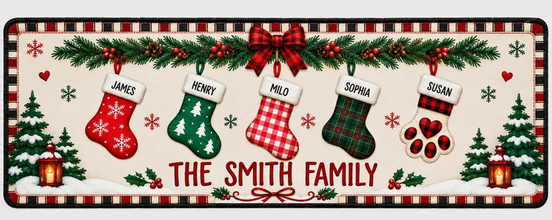 Personalized Christmas Stocking Family Rug, Custom Names Holiday Mat for Grandparents, Christmas Gift for Family, Entryway Decor dc68ca75-e821-4300-bbaf-1a6ecb6e1870-ghjgh-2-.webp