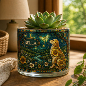 Personalized Stained‑Glass Dog Night Garden Plant Pot - Personalized Mini Glass Plant Pot dc9ebb1e-d414-40ab-9759-2475dd0aca5b.jpg