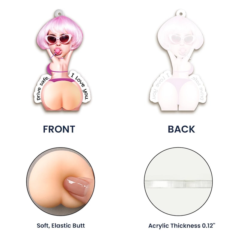 Funny Rear View Mirror Accessory With Squishy, Personalized Squishy Butt Acrylic Car Accessories, Funny Face Gift For Husband, Boyfriend dca9e3f9-1fb1-4d89-a114-bbd8a2f3ee17-loi8.jpg