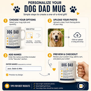 Dog Dad Definition Mug – Personalized Pet Names - Personalized Mug dcb89aa2-4b78-4058-a747-653b23fe08a4.jpg