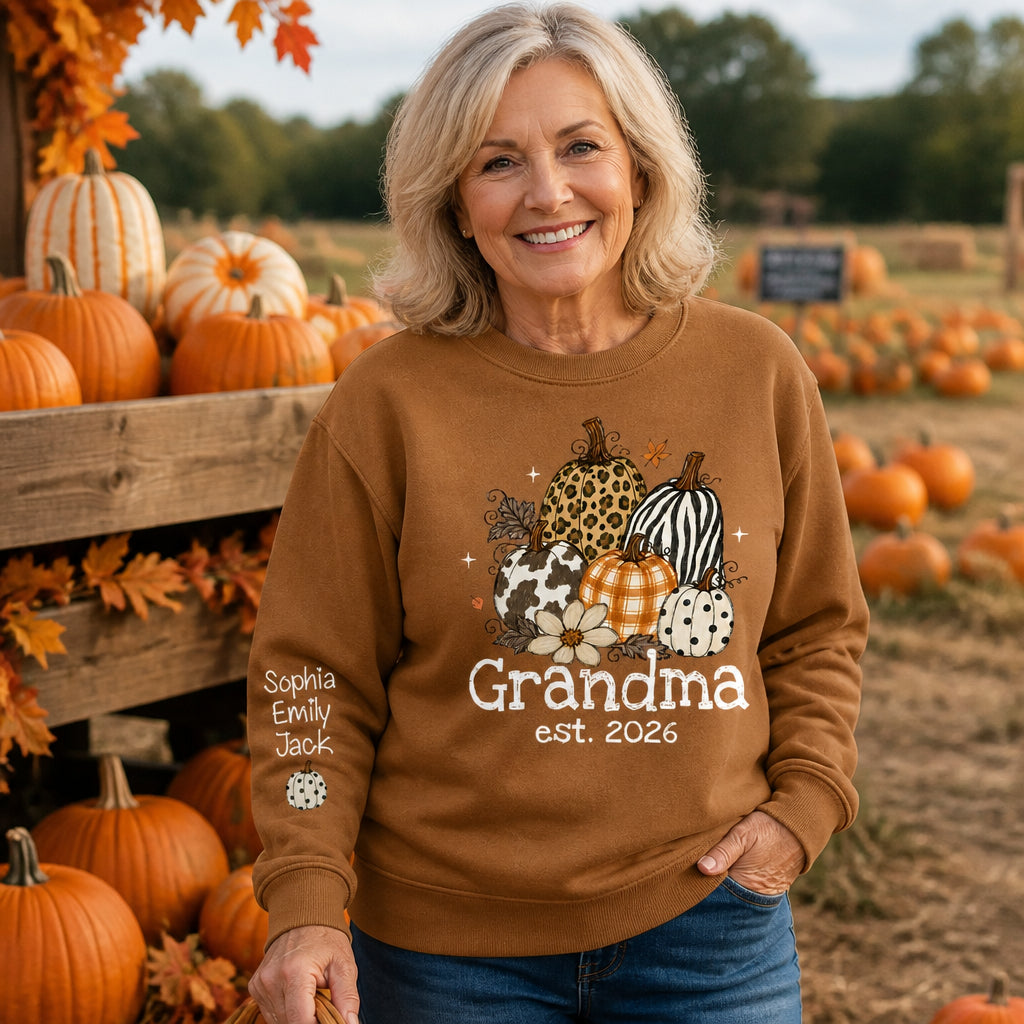 Grandma Pumpkin Patch Sweatshirt — Personalized Names & Est. Year - Personalized Sweatshirt dcc7fe04-7c77-4148-82c3-f6abe9d05f9d.jpg