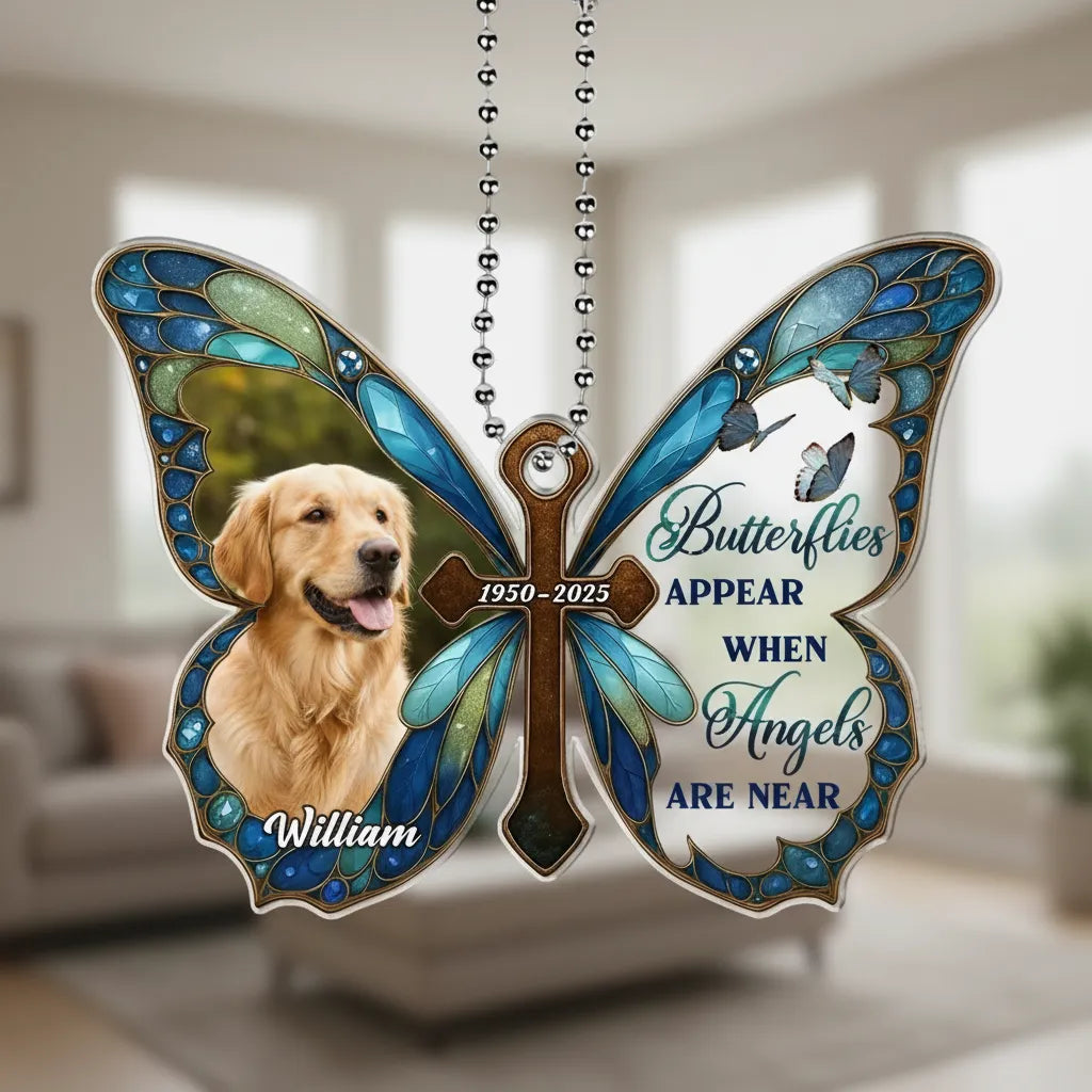 I Am Always With You - Personalized Custom Car Plastic Hanging Ornament