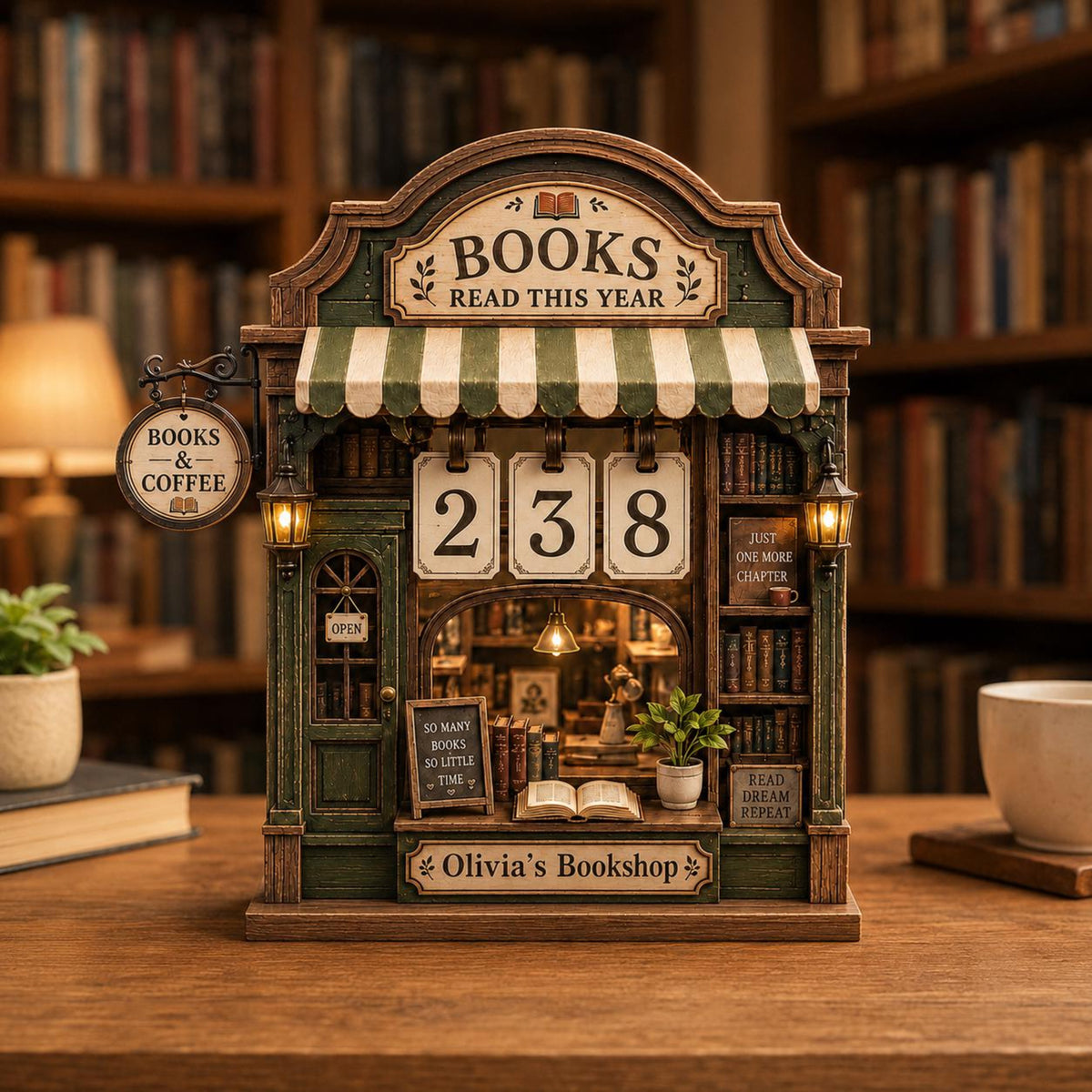 Personalized Book Tracker Sign, Books Read This Year Wooden Block Decor, Custom Bookshop Shelf Decor, Reading Counter Gift for BookLovers dcd8955b-7c4b-4851-b08c-0d45b0ce6061-1.jpg