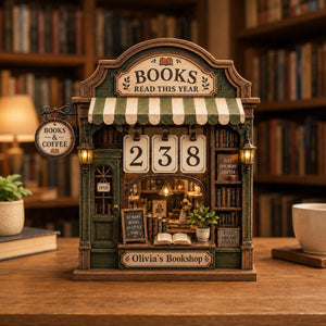 Personalized Book Tracker Sign, Books Read This Year Wooden Block Decor, Custom Bookshop Shelf Decor, Reading Counter Gift for BookLovers dcd8955b-7c4b-4851-b08c-0d45b0ce6061-1.jpg