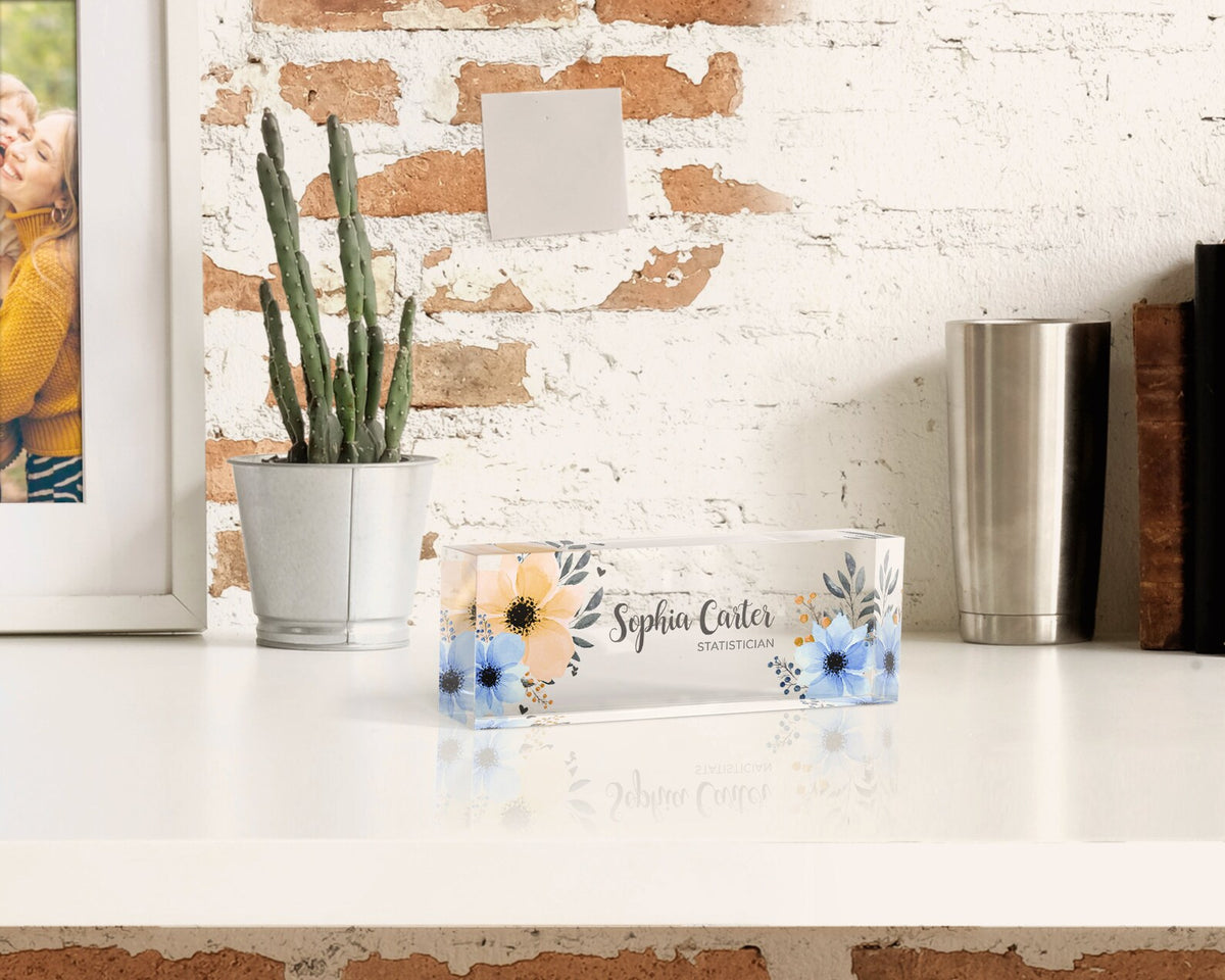 Personalized Acrylic Desk Name Plate: Floral Office Decor dcfae0de-366c-40fc-a9f8-af065451207a-fghff-1-.jpg
