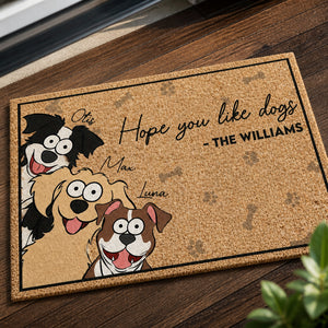 Hope You Like Dogs Custom Pet Portrait Doormat - Personalized Doormat dd005019-af43-4997-add9-acf5c8528c53.jpg