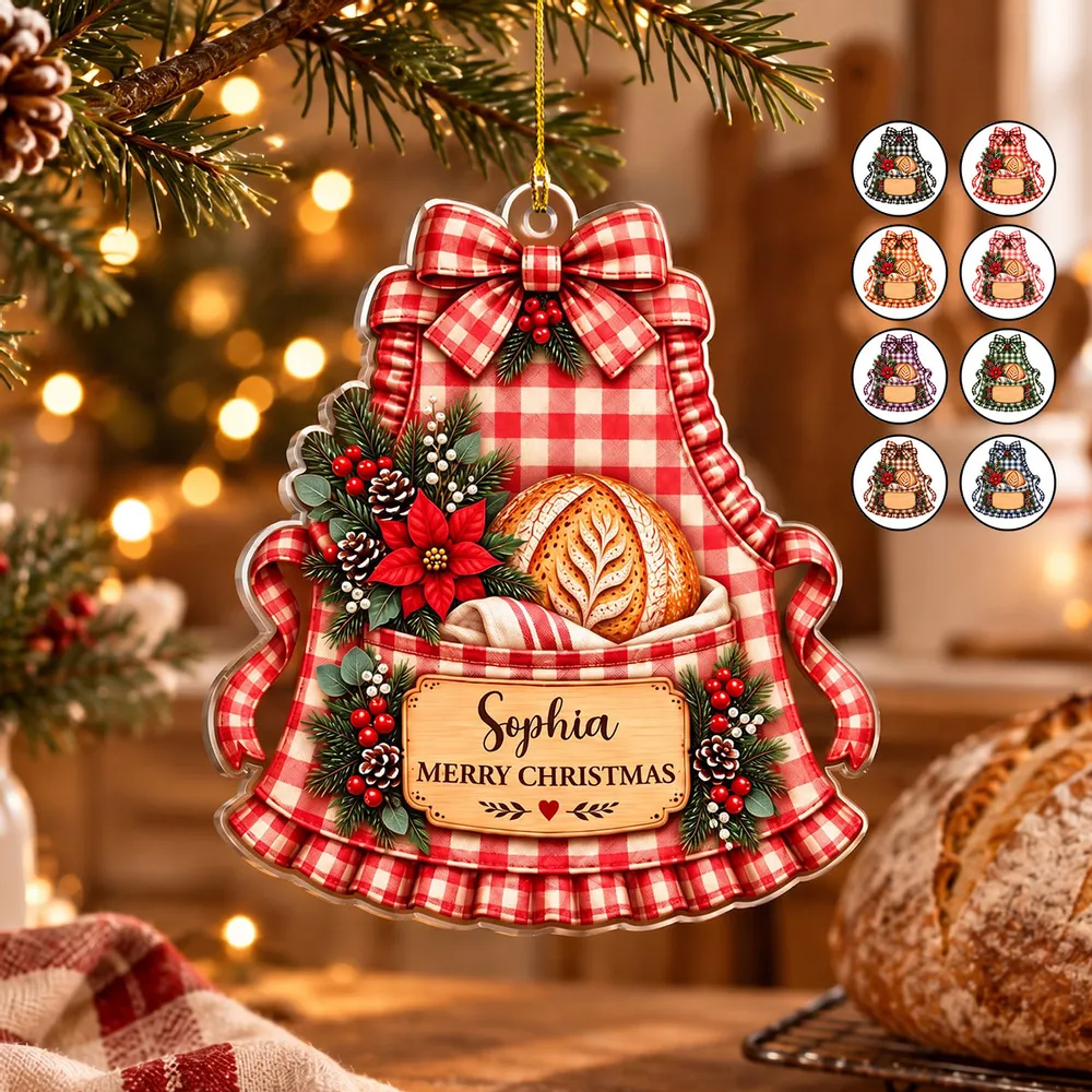 Fresh Bread Makes Hearts Happier - Personalized Acrylic Ornament - Christmas Gift For Baking Lovers dd06f461-7579-4d5e-a04e-cd7cc195c44c-2_converted.png