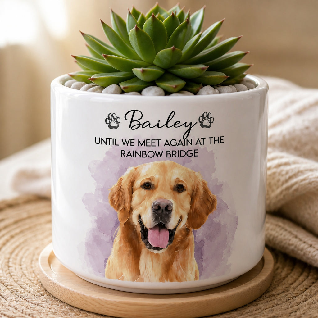 Pet Memorial Portrait Planter – Photo-to-Art with Name - Personalized Plant Pot & Vase dd1bba4c-f582-43bd-8e4c-9e53ac35cb13.jpg