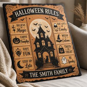 Halloween Rules Personalized Family Canvas - Personalized Canvas dd2babe6-d479-4f3b-b575-9200adeeea9f.jpg