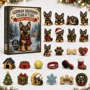 German Shepherd Advent Calendar 2026 - 24-Day Festive Countdown, Acrylic Charms Blind Box - Gift For Dog Lovers dd2f8a41-9d6b-4ed1-b754-8145c8a29d51-german-shepherd.jpg