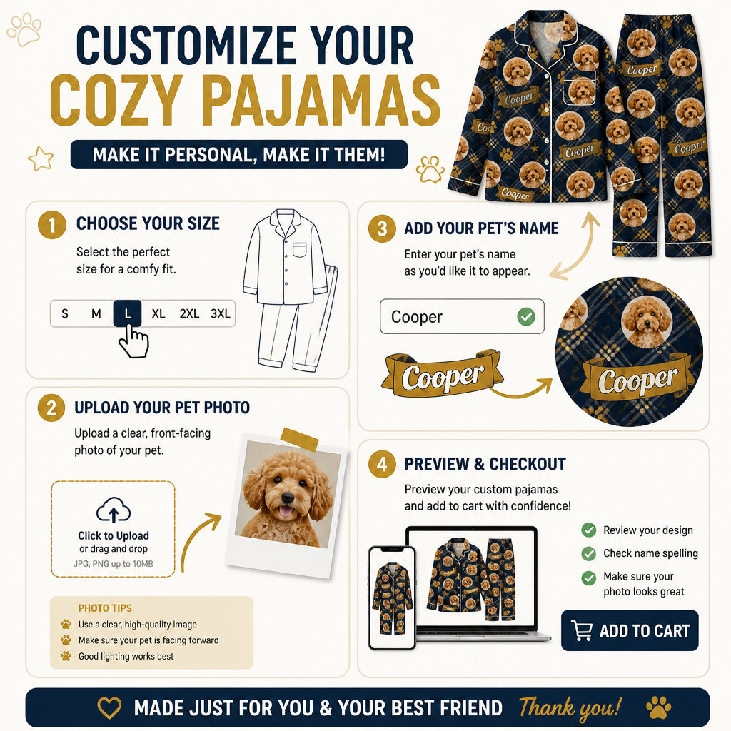 Custom Pet Photo + Name All‑Over Pajama Set - Personalized Pyjamas dd5908d2-4b22-48ca-8458-bae0229df015.jpg