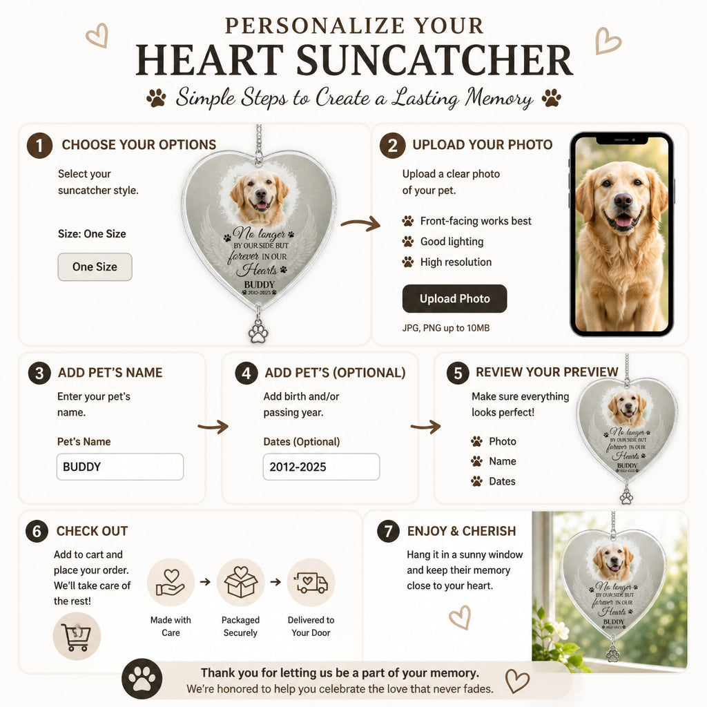 Angel Wings Pet Memorial Stone – Photo, Name & Years - Personalized 1 Layered Suncatcher with Charm dd6e351e-8b0f-4e96-ae74-5e6152f12dfc.jpg