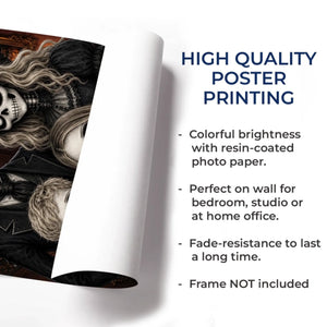 Custom Photo Skeleton Portrait Vertical Poster - Personalized Halloween Decor Birthday Gifts For Mom, Dad, Brother, Sister - We Put The Boo In Family dd71316c-88cb-4749-ac65-b3778f150fee-6a9a5356cb07d.jfif