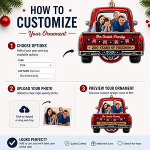 Patriotic Family Photo Ornament – 250 Years of Freedom (2026) - Personalized Shape Ornament dd8e1050-0e84-437a-87f9-605b6484c58f.jpg