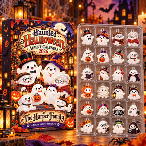 Personalized Halloween Advent Calendar, Custom Family Ghosts, 24 Acrylic Charm Ornaments, Cute Spooky Family Countdown Gift ddc9c691-a233-4df7-a5e2-9774f3ce9f51-il_1588xN.8575043412_150a.jpg