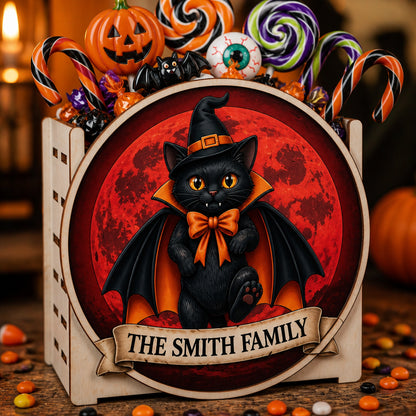 Personalized Halloween Candy Stand – Witchy Cat Family Name - Personalized Halloween Candy Basket ddcb2ee9-4c74-4e88-a7c5-1cda83632eec.jpg