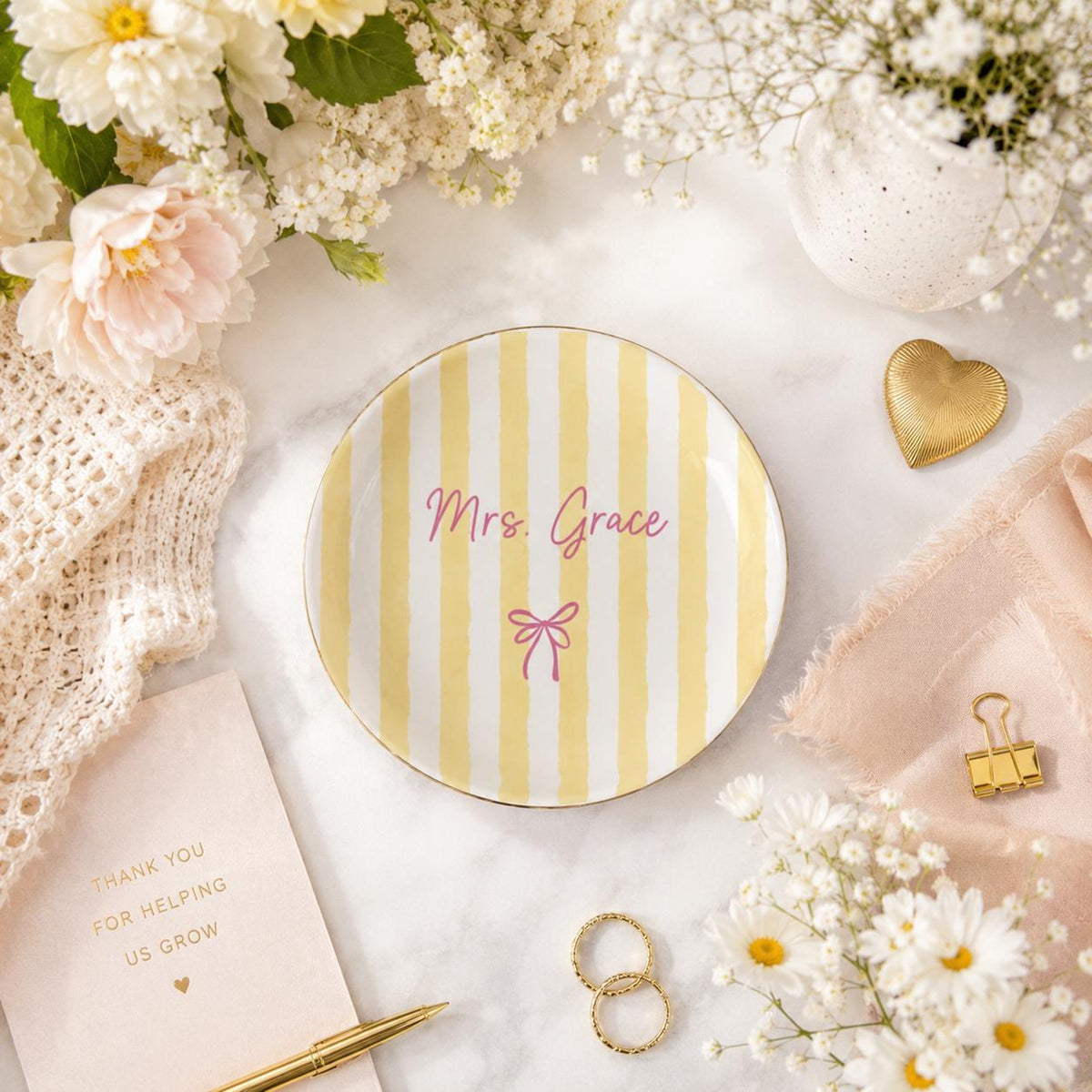 Personalized Teacher Jewelry Dish–Custom Ceramic Ring Tray,Teacher Appreciation Gift,Thank You Teacher Keepsake-End of Year Thank You Gift ddd0c147-f9c0-4e7b-93bd-27b4d0a29530-3.jpg