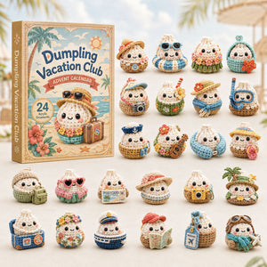 Dumpling Vacation Club Advent Calendar 2026 - 24-Day Festive Countdown, Acrylic Charms Blind Box - Gift For Crochet Lovers ddf59adc-0ab1-4c0b-a5b5-7378bb414563-summer-dumpling.jpg