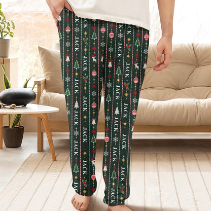 Personalized Name Christmas Pajama Pants, Custom Holiday Lounge Wear ddf83fde-b5a4-4f6e-8917-37c8b9f95027-6.jpg