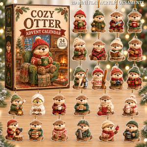 Cozy Otter Advent Calendar 2026 - 24-Day Festive Countdown, Acrylic Charms Blind Box - Gift For Otter Lovers de171b4f-7865-4e8f-89c9-0d584cc10cae-otter-text.png
