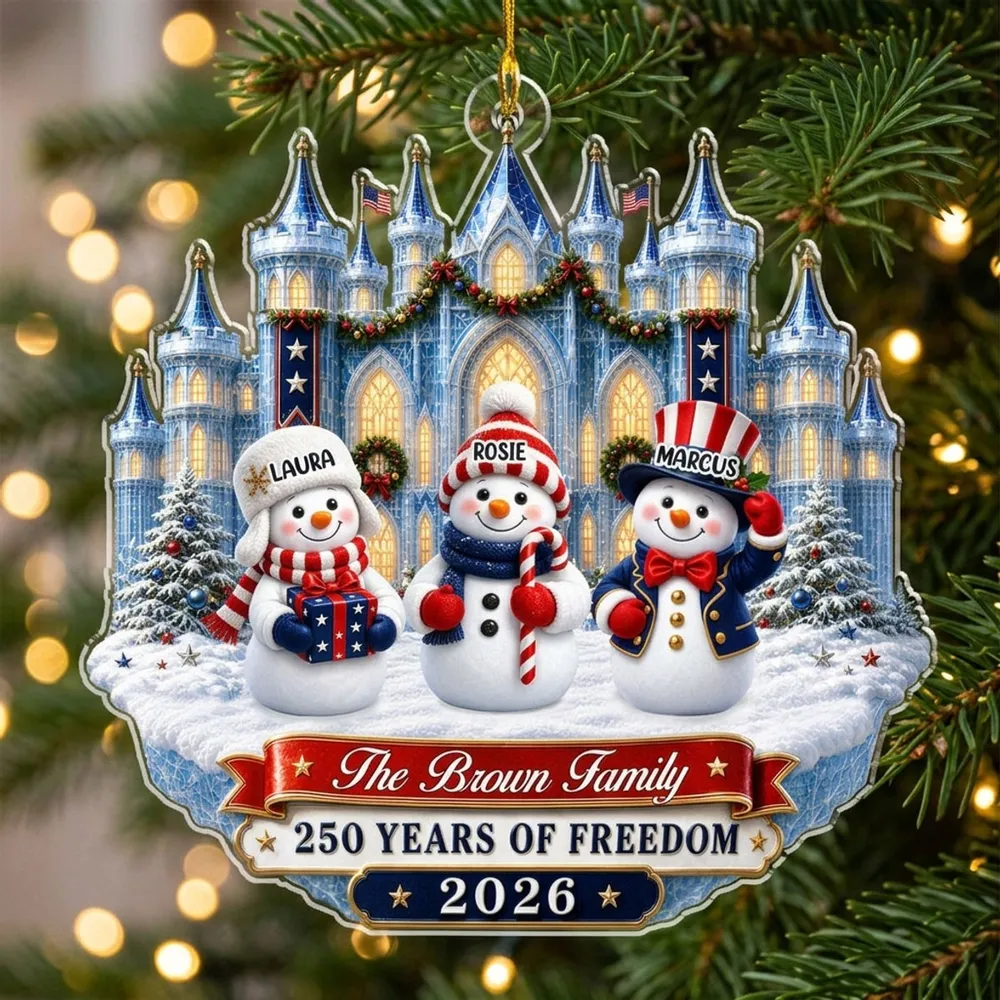 America 250th Anniversary Christmas - Personalized Acrylic Ornament - Christmas Gift For Family de18c034-2890-4d6f-b7e2-cb6abcfb636a-6_converted.png