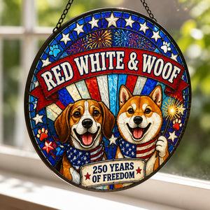 Red White & Woof — 250 Years Suncatcher - Suncatcher Stained Glass de1adc4a-bbf1-4b40-b8e5-8fad35b9e610.jpg