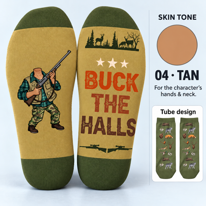 Hunting Socks Funny Gift For Dad Grandpa Husband - Personalized Socks, Gift For Hims, Dad, Brother, Husband de2e59d3-b4c2-4ada-9e19-31b97a819985-Bi-u-ng-t-ng-da-r-m-n-ng-4.png
