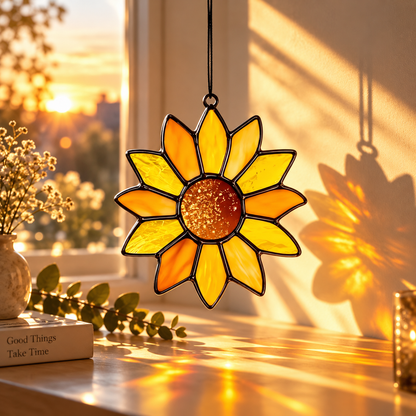 Minimalist Sunflower Stained Glass Suncatcher, Room Glass Ornament, Housewarming Gift, Yellow Floral Window Hanging, Rustic Decor de2fc083-45bc-4bef-89a9-7f6c735e1d3e-20671795-5525-4d96-974f-32b0bc3d6334.png